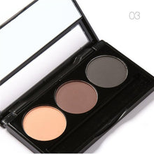 FOCALLURE Eye Brow Makeup Kit Set 3 Color Waterproof Eye Shadow Eyebrow Powder Make Up Palette Women Beauty Cosmetic #711
